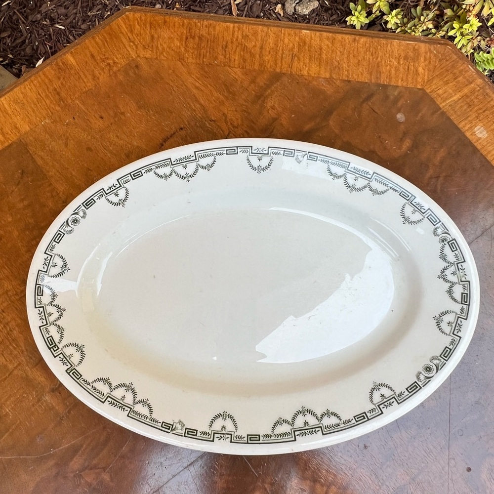 Vintage Buffalo China serving platter. Restaurant ware